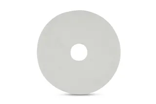 3M Trizact 5" x 1" Hookit 568XA White Film Cerium Oxide Disc