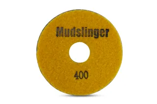 Mudslinger Concrete Diamond Polishing 5" Disc #400 Yellow