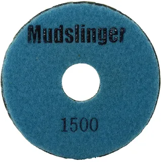 Mudslinger Concrete Diamond Polishing 5" Disc #1500 Light Blue