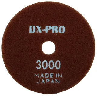 DX-Pro Wet Polishing Disc 4" 3000 Grit Brown