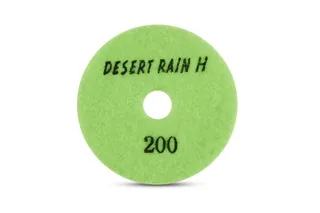Desert Rain Honeycomb Dry Pad 4" 200 Grit Light Green Velcro