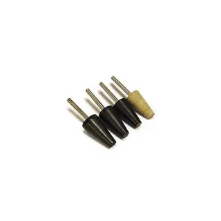 Polishing Hone Cone 1" #3000 1/4" Shank for Die Grinder