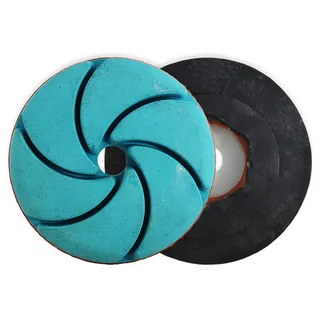 Adria Gladiator Resin Diamond Combo Wheel 6" 60 Grit Snail Lock