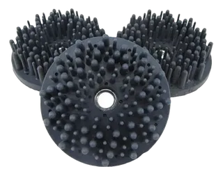Tenax Airflex Brush 4" 300 Grit Snail Lock 5/8"-11