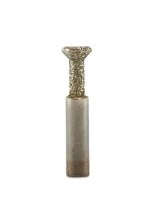 Diamond Wright Electroplated T-31 CNC Anchor Bit Center Water Feed, 3/16", 3/8" Shaft