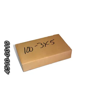 Outer Mylar Lens for Type 30 Sandblast Hood 3" x 5", Box of 100
