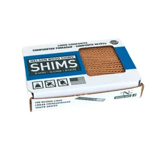 Nelson Composite Pre-Scored Shims 8" Box of 32