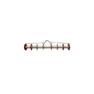 Straight Bar Roller and Shackle 24", 2000lb Capacity