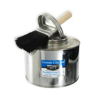 Filler Can Metal Quart with Brush #70095