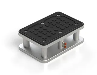 Blick Suction Cup Rectangle 200 x 300mm 105mm Height 8mm Air Fittings