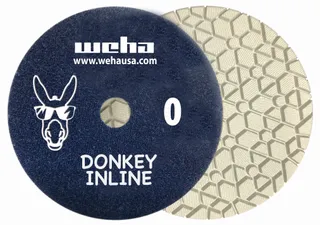 Weha Donkey Inline QRS Polishing Pad 6" Step 0