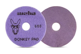 Weha Donkey Quartz Polishing Pad 6" 600 Grit