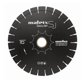 Weha Matrix SJ Bridge Saw Blade 16" 50/60 mm Arbor