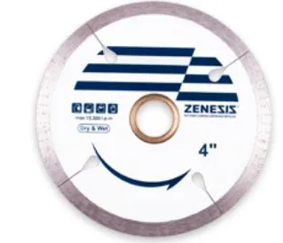 Zenesis Continuous Rim Blade 4" 7/8"-5/8"-20mm