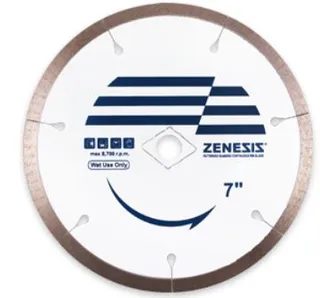Zenesis Continuous Rim Blade 7" DKO-5/8"