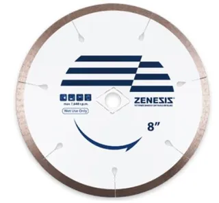 Zenesis Continuous Rim Blade 8" DKO-5/8"