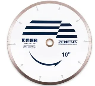 Zenesis Continuous Rim Blade 10" 1"-5/8"