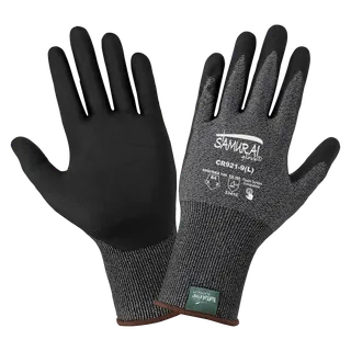 Samurai Glove® Cut Resistant, Coated Glove With Tuffalene® Platinum