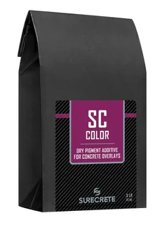SureCrete SC Color, Powdered Color Packs