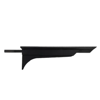 Carbon Bar Swoosh Floating Flat Shelf, 2 pack