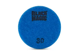 Surface Pro Black Magic Transition Pad 3" 30 Grit Blue