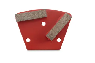 Surface Pro Trapezoid Double Rectangle Hard Bond 120 Grit, Box of 9