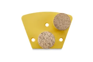 Surface Pro Trapezoid Double Button Soft Bond 50 Grit, Box of 9