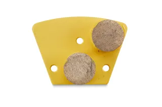 Surface Pro Trapezoid Double Button Soft Bond 120 Grit, Box of 9