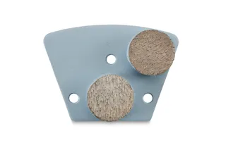 Surface Pro Trapezoid Double Button Medium Bond 50 Grit, Box of 9