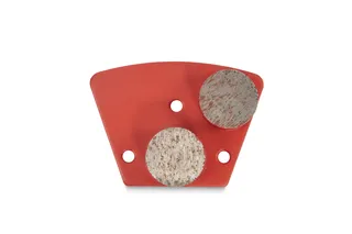 Surface Pro Trapezoid Double Button Hard Bond 30 Grit, Box of 9