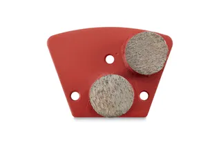 Surface Pro Trapezoid Double Button Hard Bond 50 Grit, Box of 9