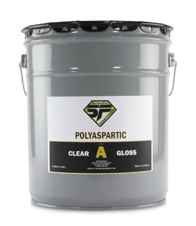 Surface Pro Polyaspartic Floor Coating Clear 5 Gallon Part A