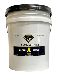 Surface Pro Polyaspartic 85 Floor Coating Clear 5 Gallon, Part A 