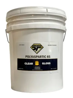 Surface Pro Polyaspartic 85 Floor Coating Clear 5 Gallon, Part B 
