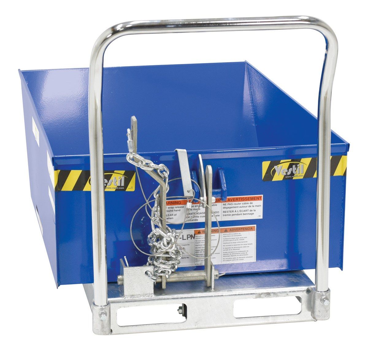 Vestil Low Profile Hopper HOP-LP-N