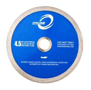 Cyclone Continuous Rim Glass Blade 4-1/2"