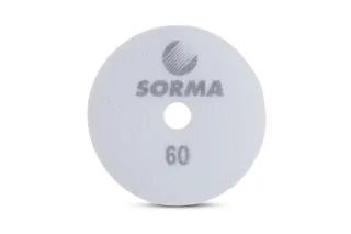 Sorma 7 Step I-Dia Dry Polishing Pad, 4" 60 Grit
