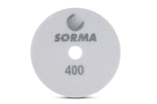 Sorma 7 Step I-Dia Dry Polishing Pad, 4" 400 Grit