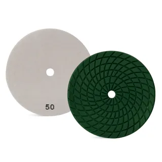 Pulsar Resin Polishing Disc 7" 50 Grit Green