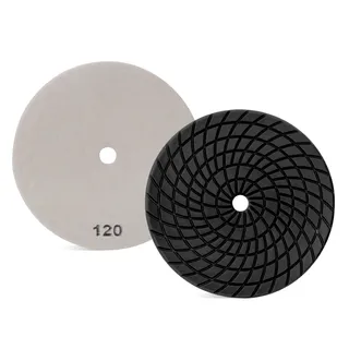 Pulsar Resin Polishing Disc 7" 120 Grit Black