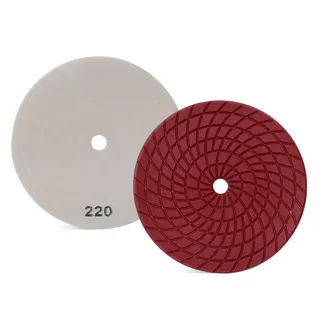 Pulsar Resin Polishing Disc 7" 220 Grit Red