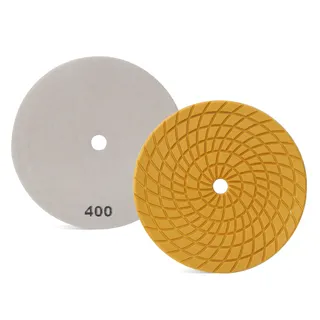 Pulsar Resin Polishing Disc 7" 400 Grit Yellow