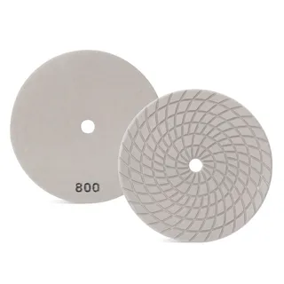 Pulsar Resin Polishing Disc 7" 800 Grit White