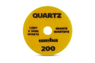 Weha Quartz Diamond Polishing Pad 4" Grit 200