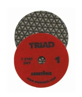 Weha 3 Step Triad Dry Polishing Pads 4" Step 1