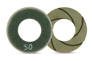 Pulsar Flat Polishing Corner Wheel 3" 50 Grit