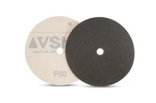 VSM Sandpaper 4" 220 Grit Hook & Loop Backed 100/bx