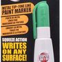 Super MET-AL Paint Marker Fine Line, Green