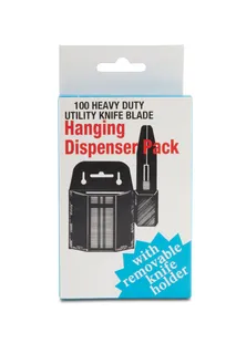 Replacement Blades for Utility Knife with Dispenser 100 per pack