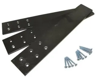 Weha Counter Top Support Bracket 15", Set of 3 with 12 Screws